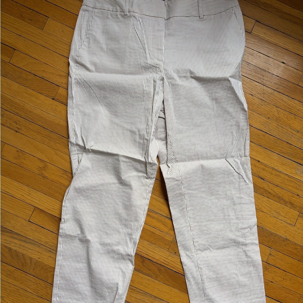 Brand New Ann Taylor Striped Crop Pants